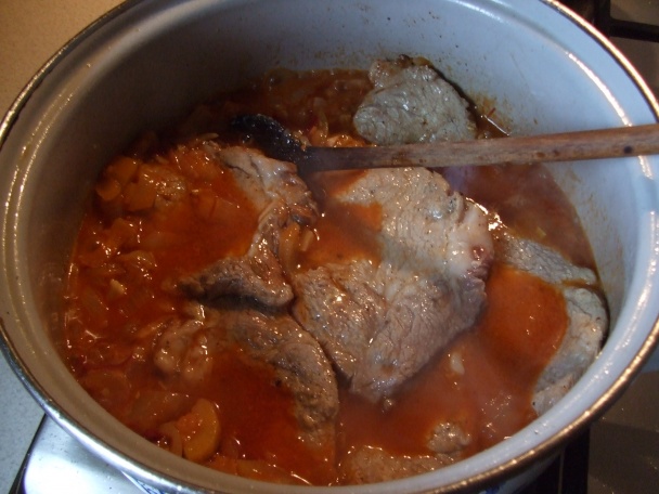 Vepřová krkovička v ostrém leču (fotorecept) - obrázok 8