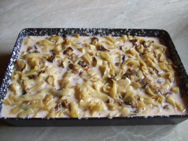 Zapékané těstoviny se sušenými houbami (fotorecept) - obrázok 11