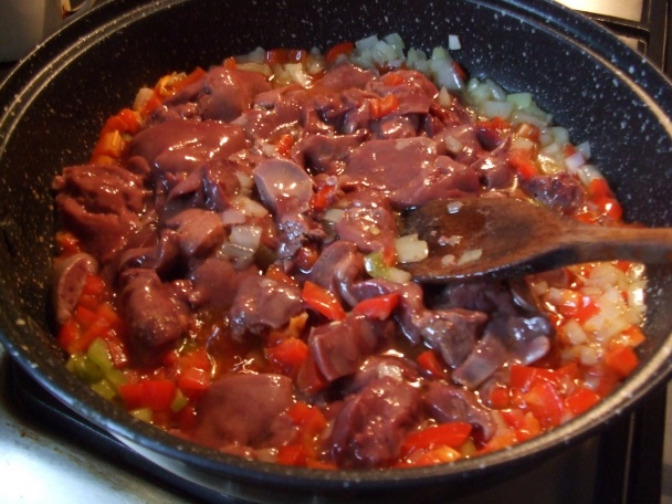 Omeleta s kuřecími játry (fotorecept) - obrázok 4