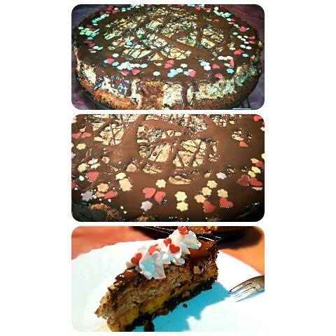 Šťavnatá orechovo-jablková torta - obrázok 3