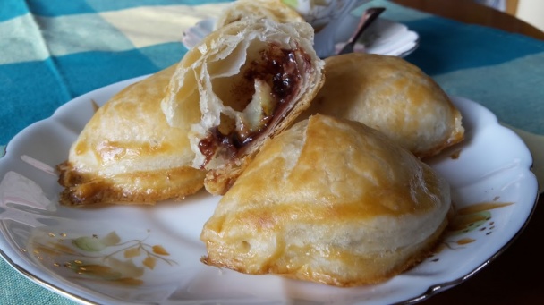 Banánovo-nutellové kapsičky (fotorecept) - obrázok 4