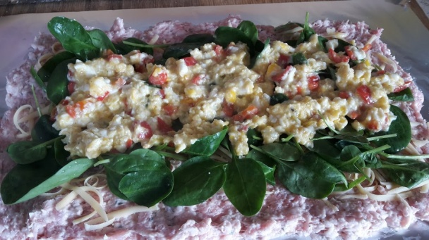 Roláda z mletého mäsa a pečená zelenina (fotorecept) - obrázok 4