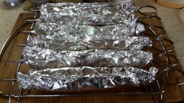 Špíz z kuracích pŕs a pečienok (fotorecept) - obrázok 3