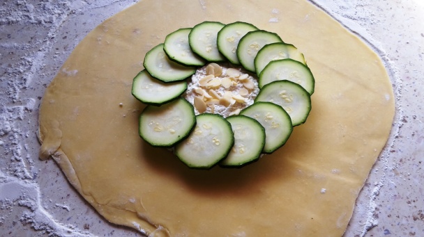 Galettes (galetky) s ricottou a cuketou - obrázok 4