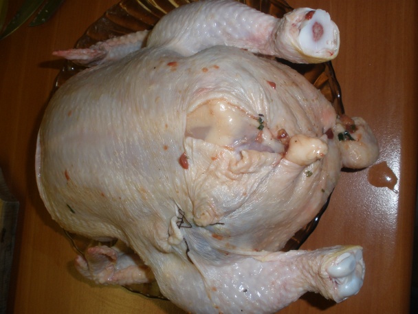 Pečené kurča s kuracou plnkou (fotorecept) - obrázok 6