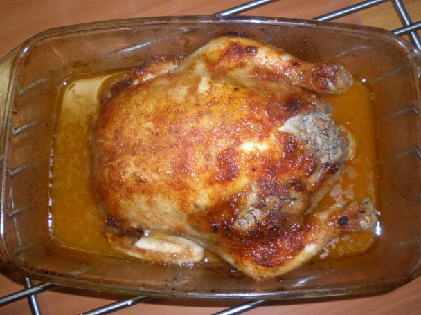 Pečené kurča s kuracou plnkou (fotorecept) - obrázok 9