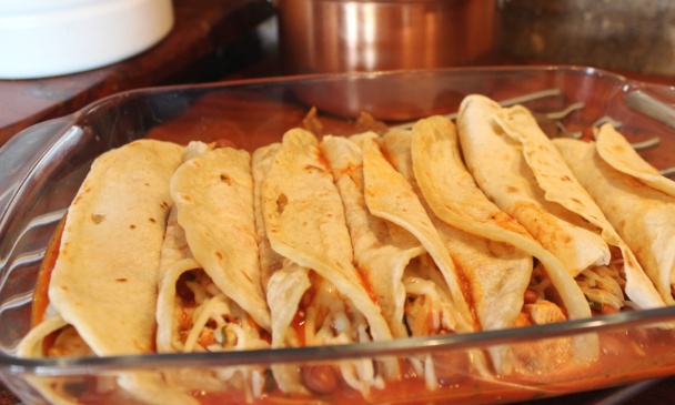 Kuracie enchiladas (fotorecept) - obrázok 5