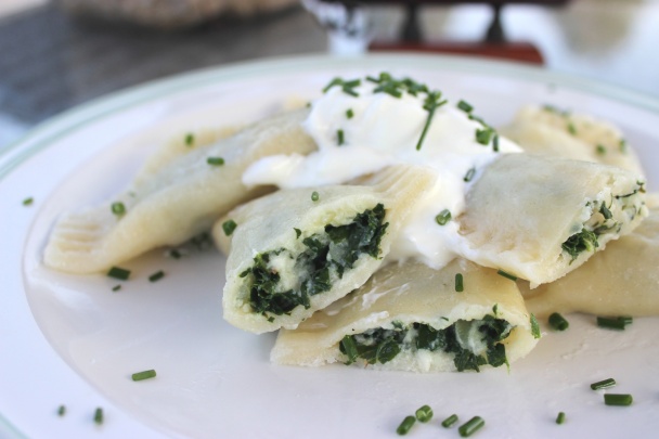 Pirohy plnené tvarohom, ricottou a špenátom - obrázok 4