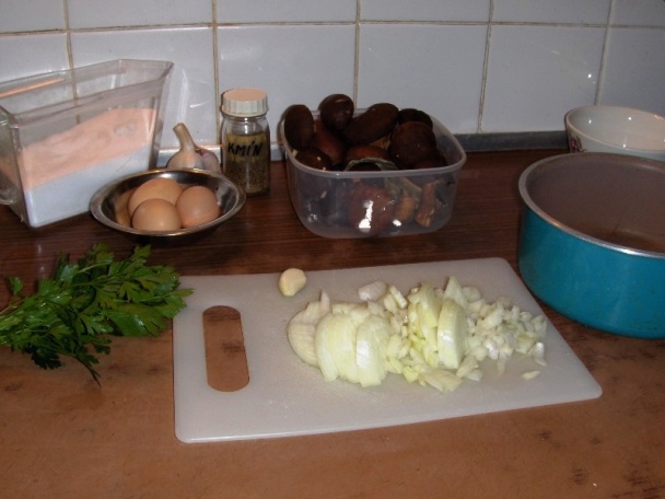 Hríbová praženica (fotorecept) - obrázok 1