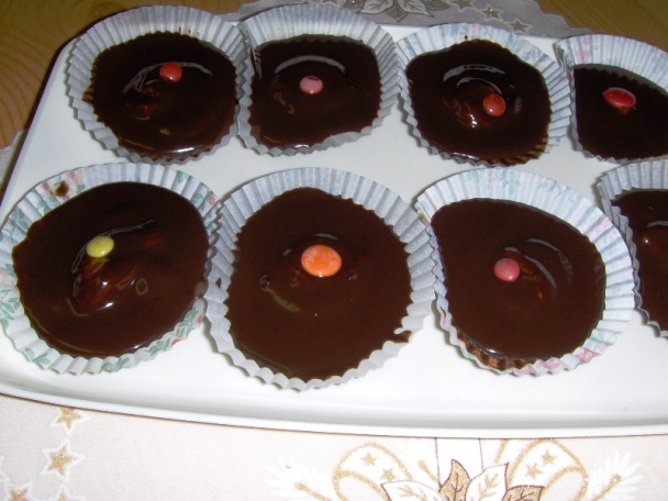 Čokoládové košíčky, nepečené, lacné (fotorecept) - obrázok 6