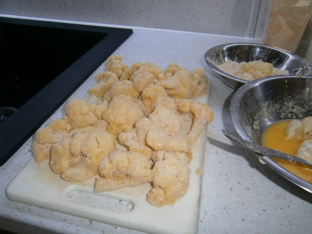 Vyprážaný karfiol (fotorecept) - obrázok 3