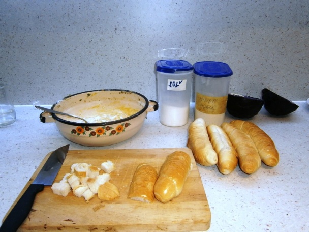 Žemľová knedľa k mäsu (fotorecept) - obrázok 1