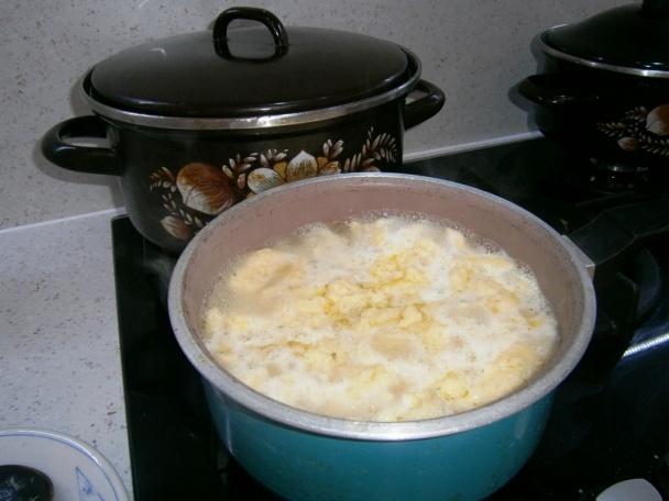 Polievka z husacích drobkov  a rizoto (fotorecept) - obrázok 3