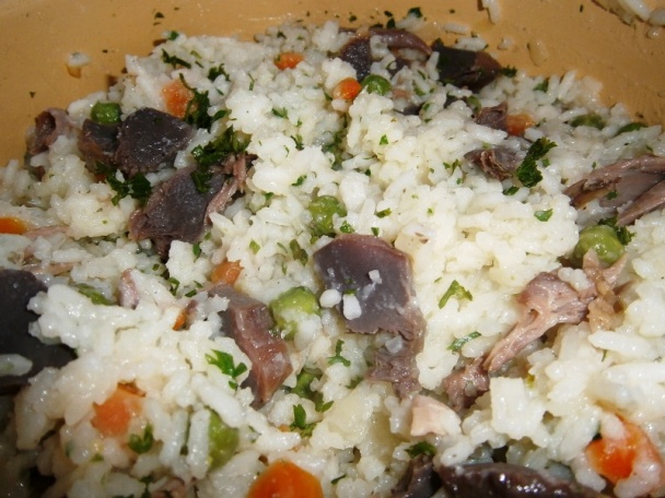 Polievka z husacích drobkov  a rizoto (fotorecept) - obrázok 11