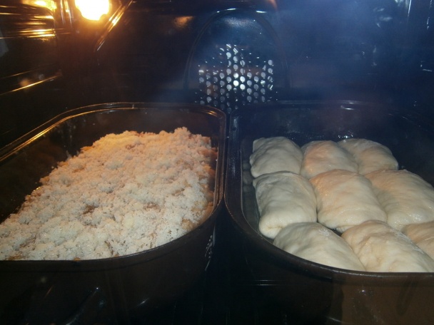 Buchty a jablkový koláč z kysnutého cesta (fotorecept) - obrázok 11