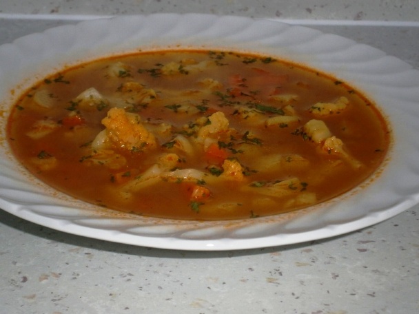 Karfiolová polievka (fotorecept) - obrázok 5