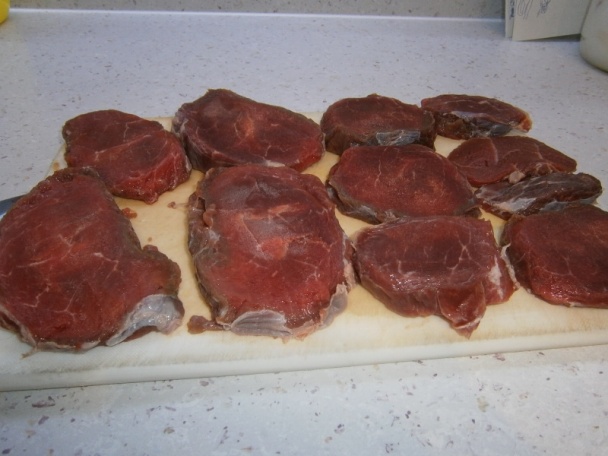 Hovädzia roštenka na hríboch (fotorecept) - obrázok 1