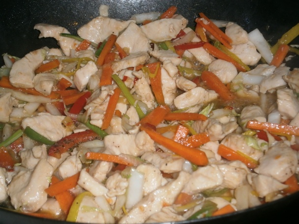 Cestoviny s kuracím mäsom (fotorecept) - obrázok 6