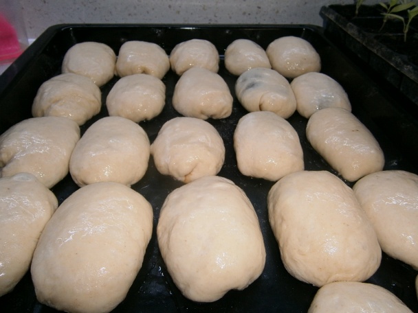 Buchty plnené slivkovým lekvárom a nutelou (fototecept) - obrázok 3