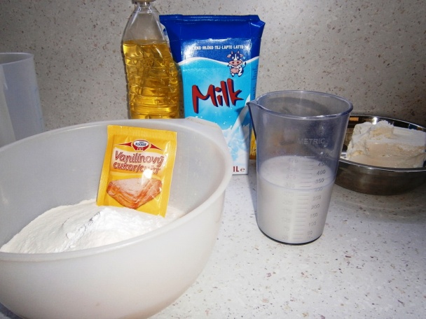 Pestrý koláč, bublanina (fotorecept) - obrázok 1