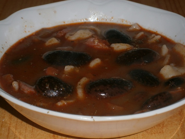 Bôbovica - polievka s údeným mäsom (fotorecept) - obrázok 8