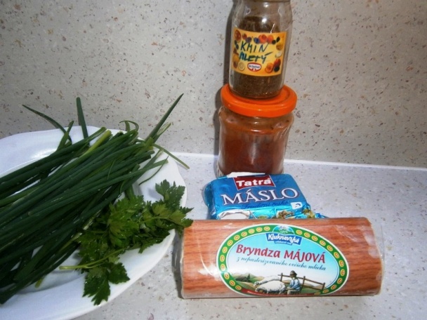 Bryndzová nátierka so sardelovou pastou (fotorecept) - obrázok 1