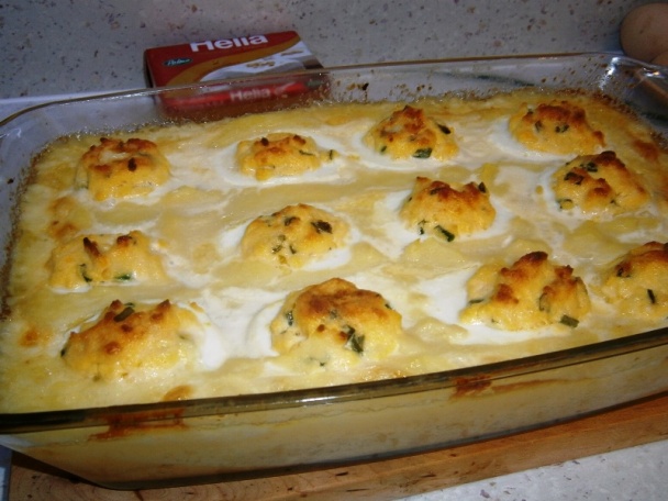 Zapečené plnené vajcia s bryndzou - obrázok 8