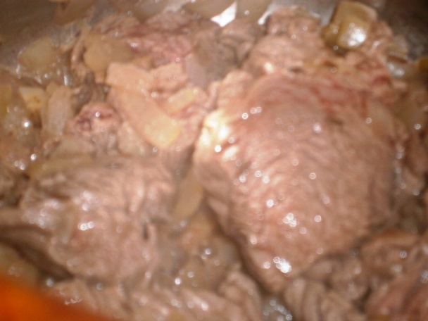 Hovädzie na hlive s ryžou (fotorecept) - obrázok 3