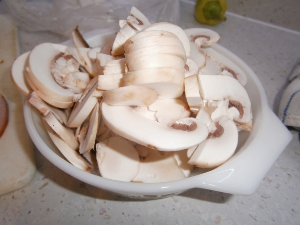 Fusilli s cuketou, šampiňónmi a šunkou (fotorecept) - obrázok 3