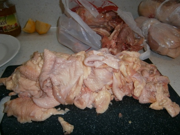 Kuracie oškvarky (fotorecept) - obrázok 1