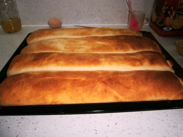Tvarohovo-pudingový závin s broskyňami (fotorecept) - obrázok 11