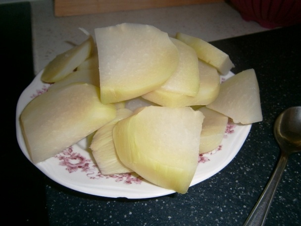 Vysmážaný kaleráb s novými zemiakmi a šalátom (fotorecept) - obrázok 3