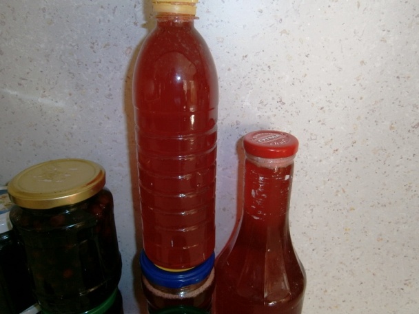 Jahodový sirup za studena (fotorecept) - obrázok 3