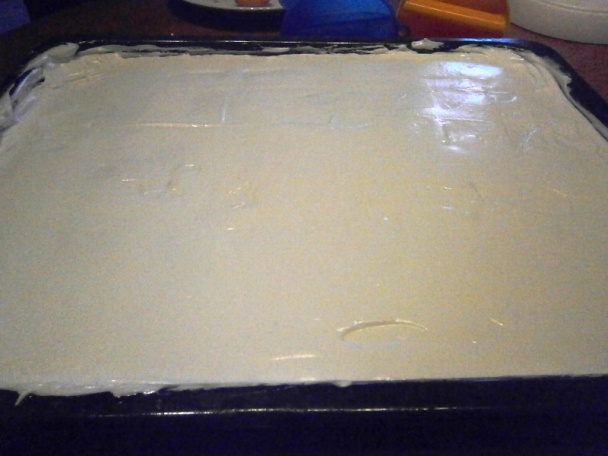 Zasnežený koláč s marhuľami (fotorecept) - obrázok 15