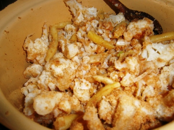 Lúsky s karfiolom na strúhanke (fotorecept) - obrázok 3