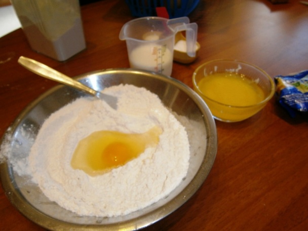 Jablkový závin z vaľkaného cesta s dvomi plnkami (fotorecept) - obrázok 3