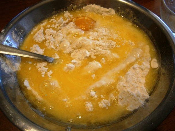 Jablkový závin z vaľkaného cesta s dvomi plnkami (fotorecept) - obrázok 4