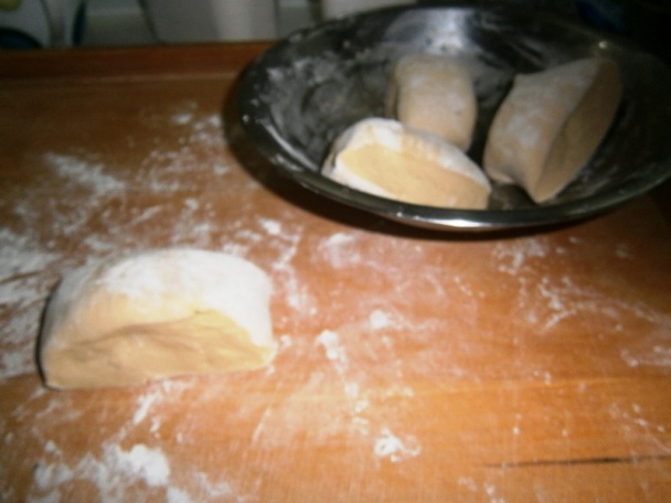 Jablkový závin z vaľkaného cesta s dvomi plnkami (fotorecept) - obrázok 7