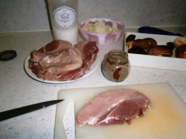 Telacie pliecko na dubákoch so zemiakovým pyré (fotorecept) - obrázok 3