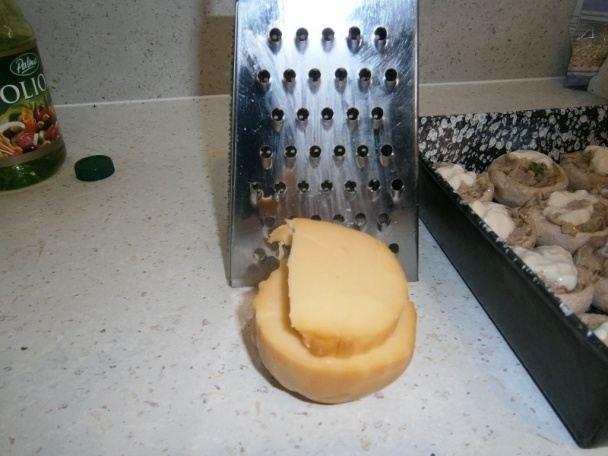 Plnené pečené šampiňóny (fotorecept) - obrázok 8