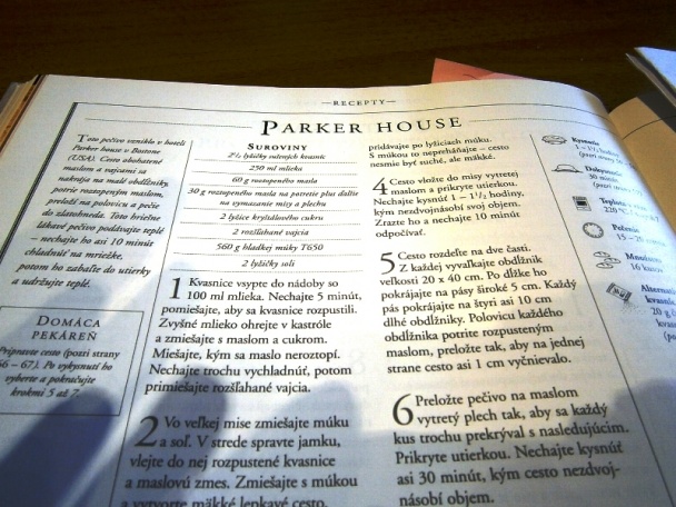 Parker house (fotorecept) - obrázok 1