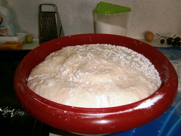 Tvarohový závin a buchty s čučoriedkovým lekvárom (fototrecept) - obrázok 1