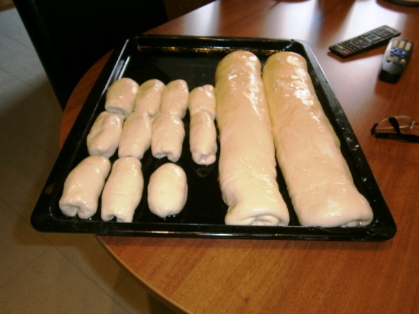 Tvarohový závin a buchty s čučoriedkovým lekvárom (fototrecept) - obrázok 8