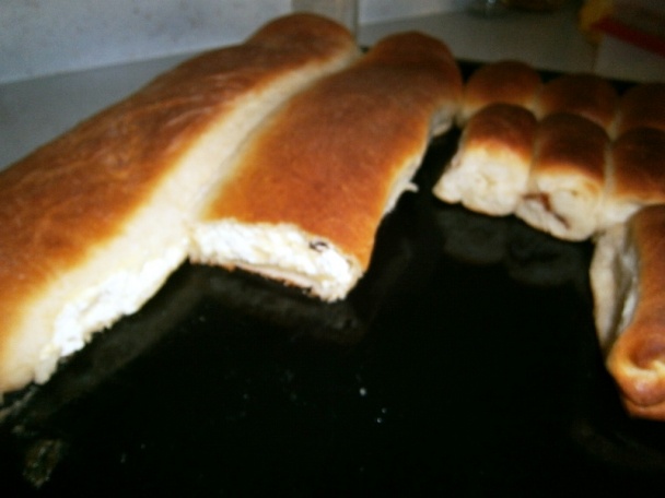 Tvarohový závin a buchty s čučoriedkovým lekvárom (fototrecept) - obrázok 9