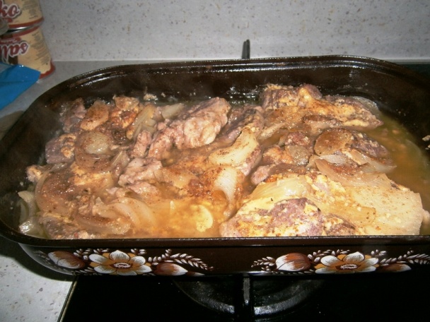 Bravčová krkovička pečená na pive (fotorecept) - obrázok 4