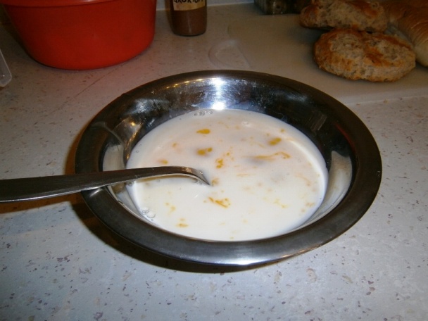 Tvarohovo- pudingová žemľovka s hruškami - fotorecept - obrázok 4