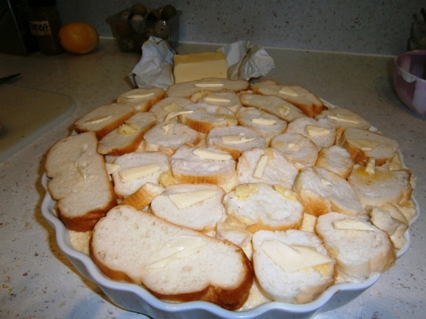 Tvarohovo- pudingová žemľovka s hruškami - fotorecept - obrázok 12