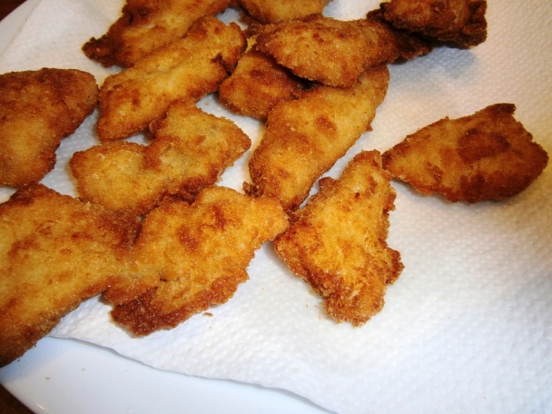 Nugetky z morčacieho prsičká so zemiakovým pyré (fotorecept)  - obrázok 4