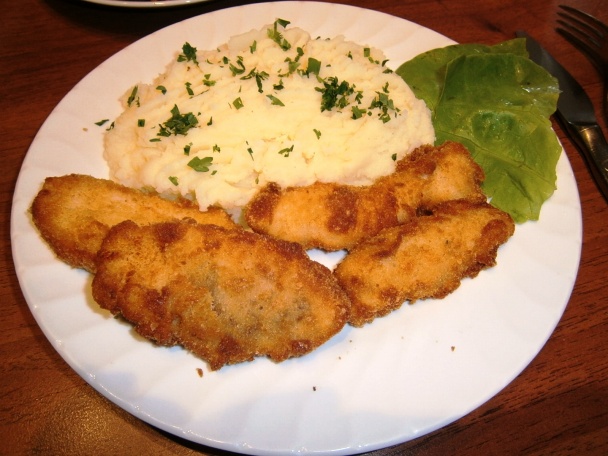 Nugetky z morčacieho prsičká so zemiakovým pyré (fotorecept)  - obrázok 7