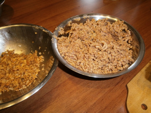 Prekladané oškvarkové pagáče (fotorecept) - obrázok 2